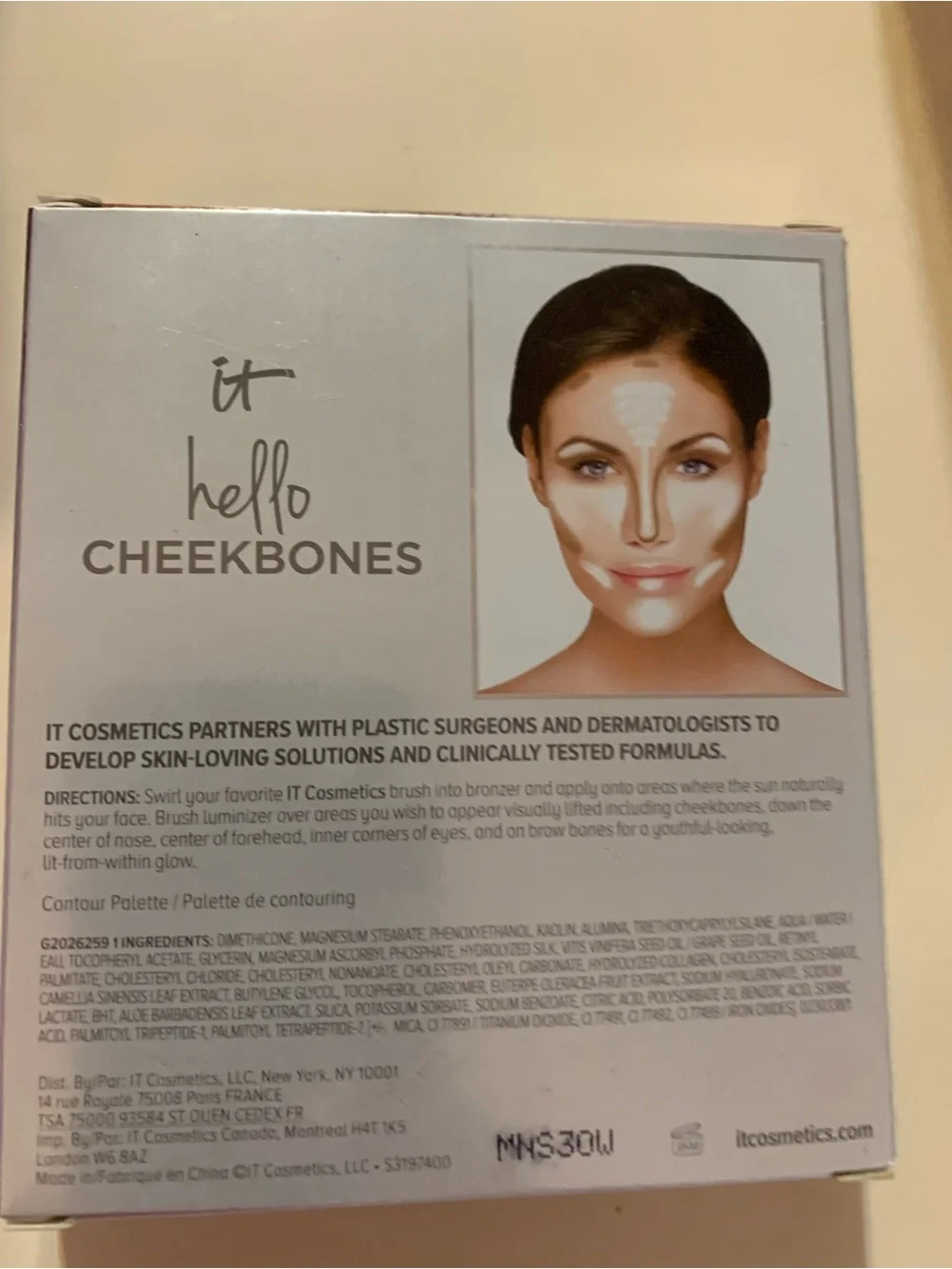 it cosmetics Hello Cheekbones Contouring Duo - Silver